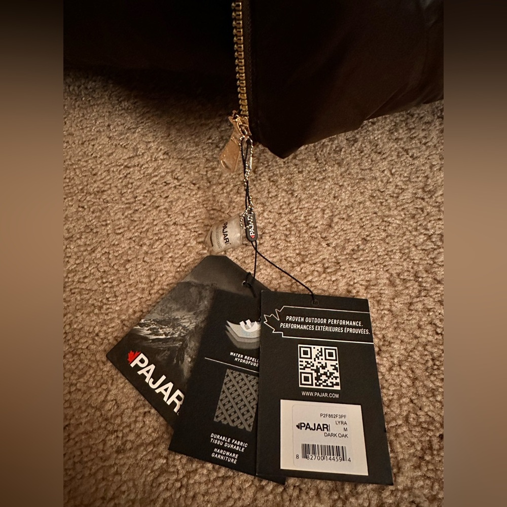 Pajar Brown Puffer Jacket - Picture 4 of 6